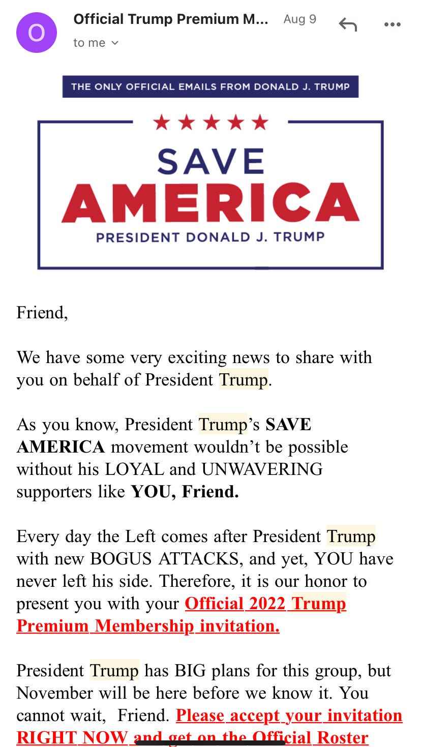 Trump-E-Mail