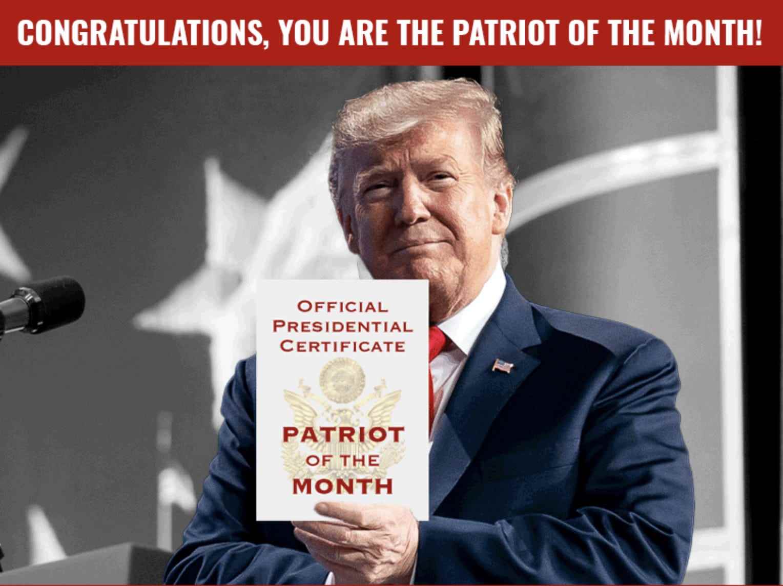 Trump-Patriot des Monats Bild