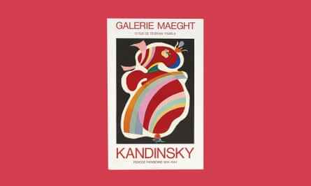 Wassily Kandinsky formt ein Rouge-Plakat