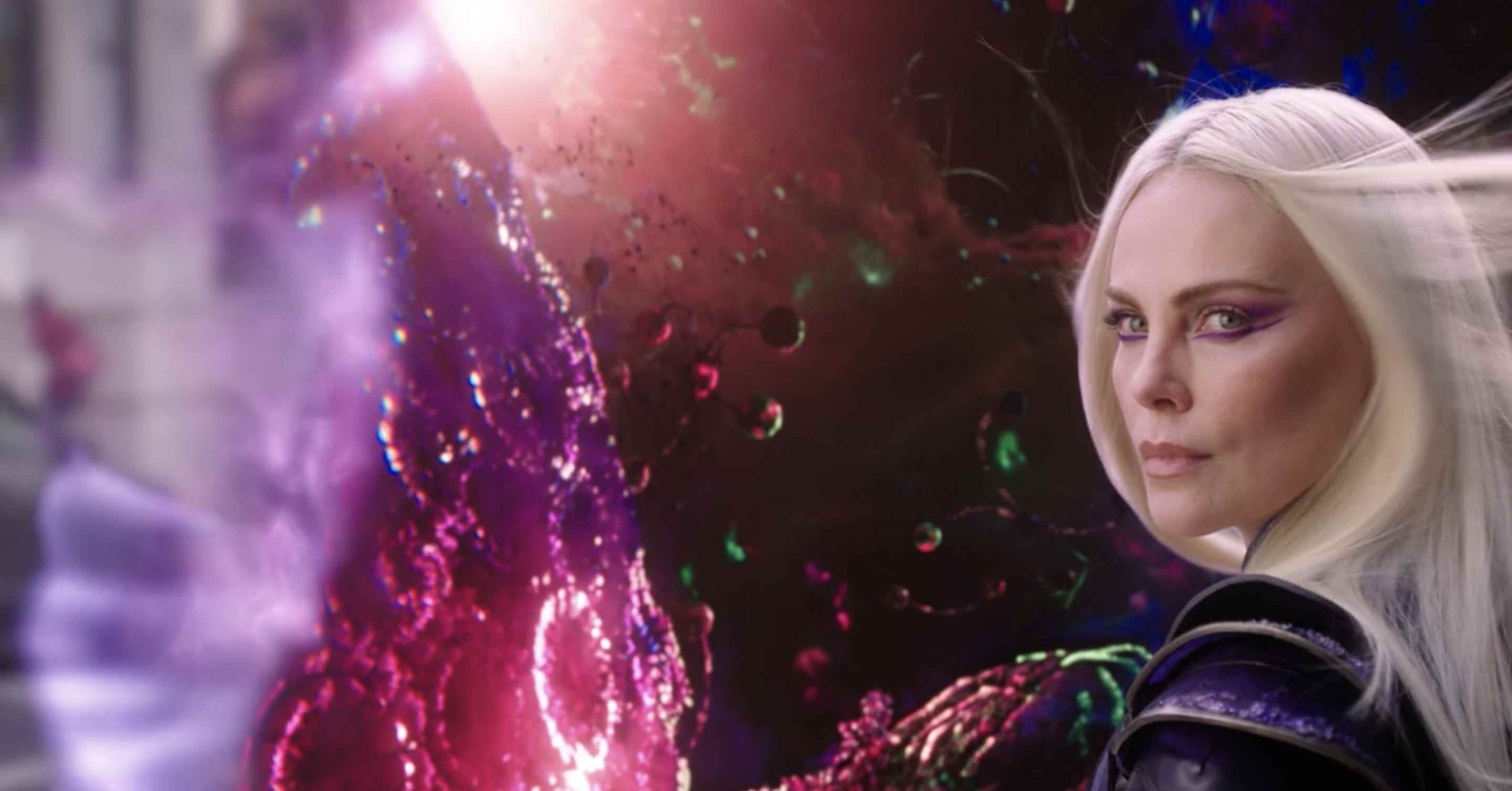 Charlize Theron als Clea in der Mid-Credits-Szene von „Doctor Strange in the Multiverse of Madness“.