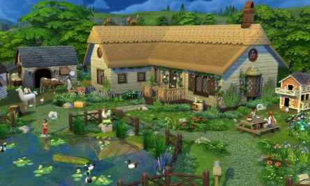 Die Sims 4 Cottage Living