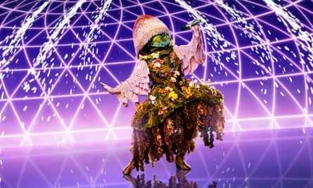 Charlotte Church als Pilz in The Masked Singer.