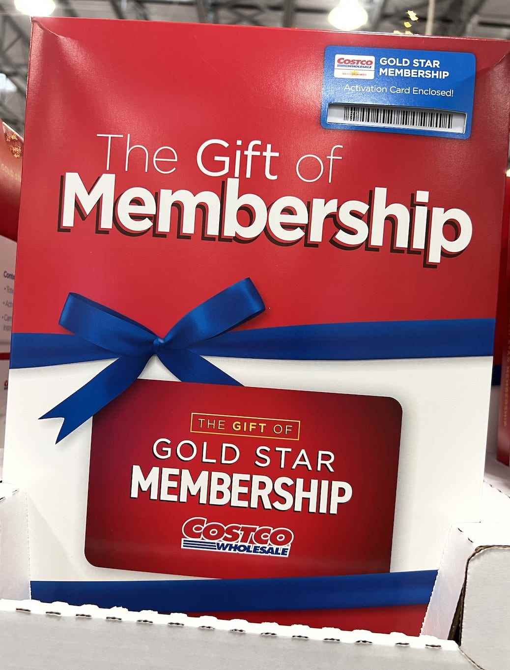 Geschenk für die Costco-Mitgliedschaft