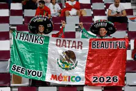 Banner dankt Katar für die Veranstaltung 2022 und freut sich auf das Turnier 2026