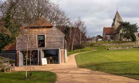 Das Museum für Kunst und Handwerk in Ditchling, East Sussex.  Eric Gill lebte und arbeitete 15 Jahre im Dorf.