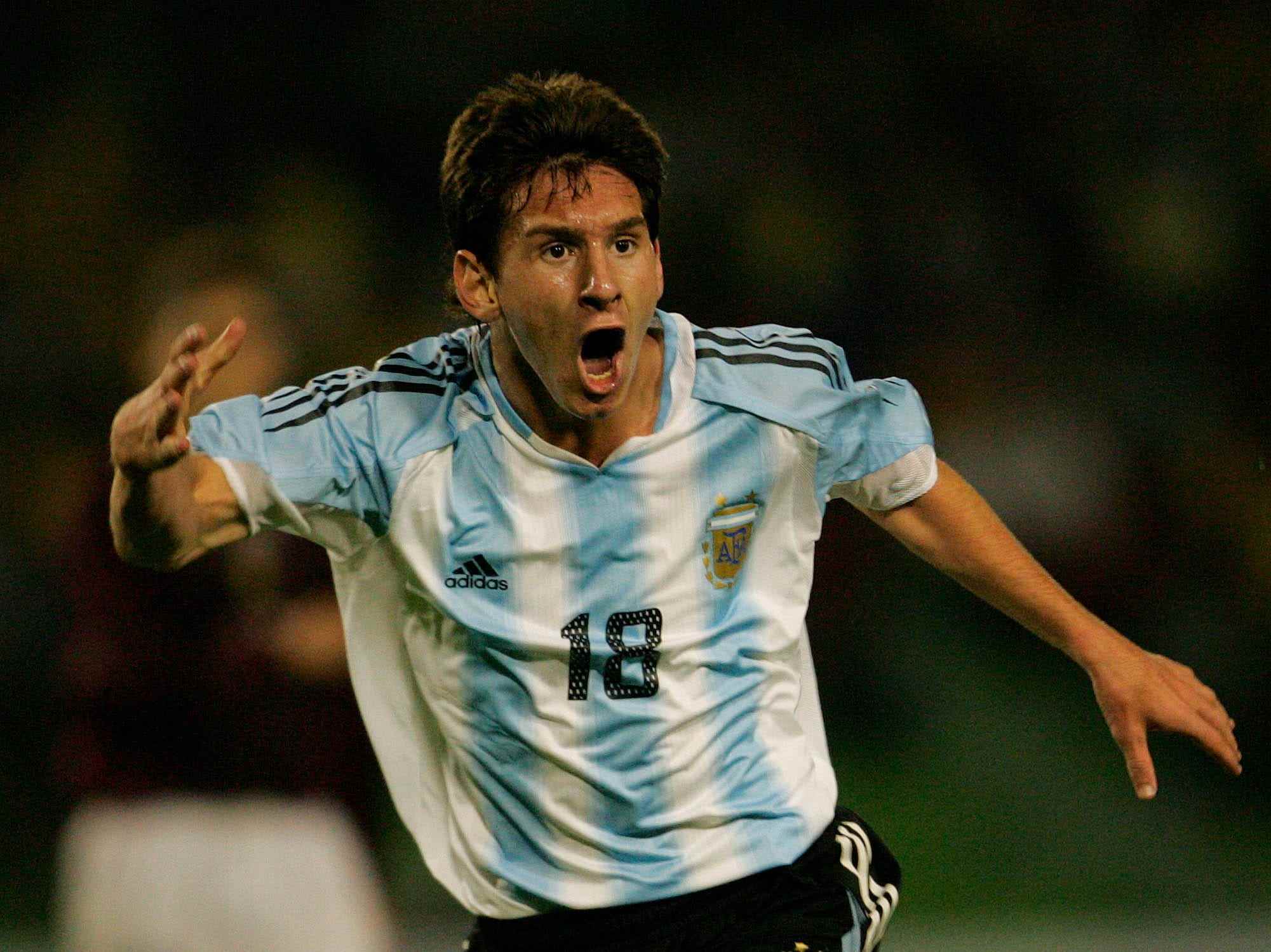 Lionel Messi für Argentinien.