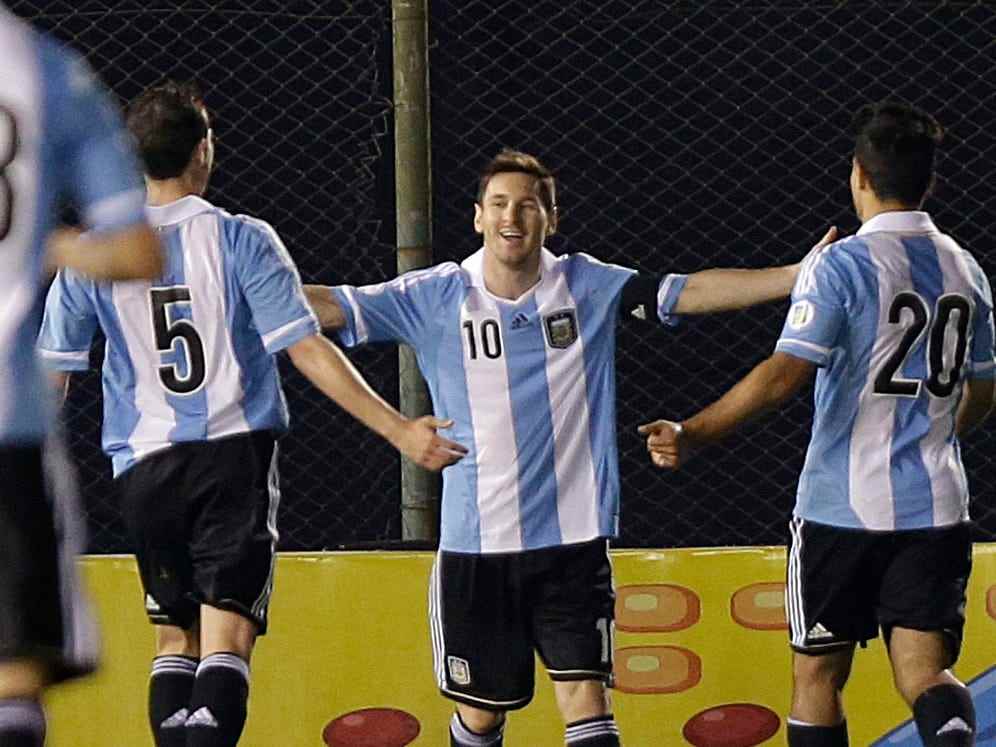Messi Argentinien 2013.