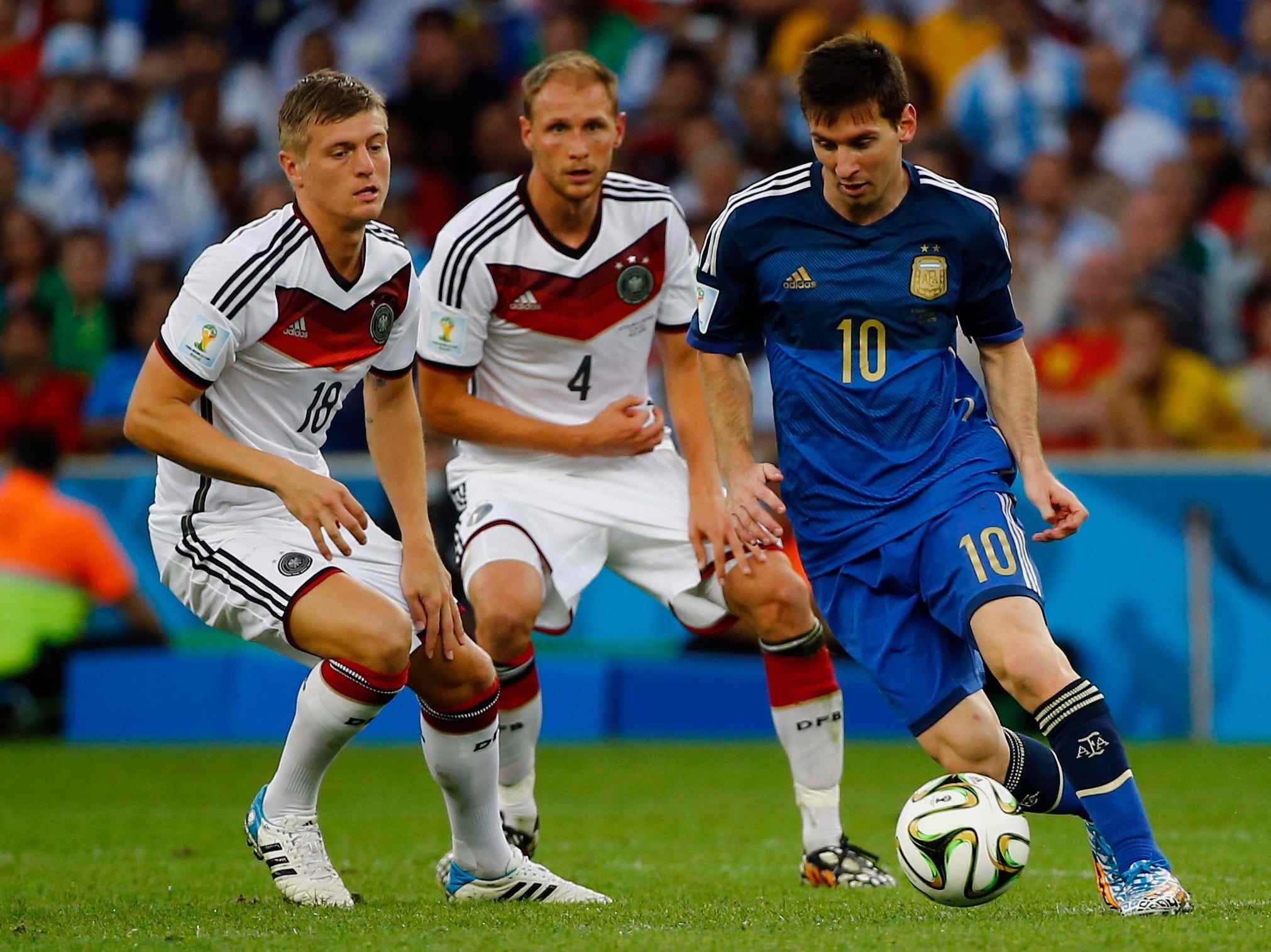 Messi im WM-Finale 2014 gegen Deutschland.