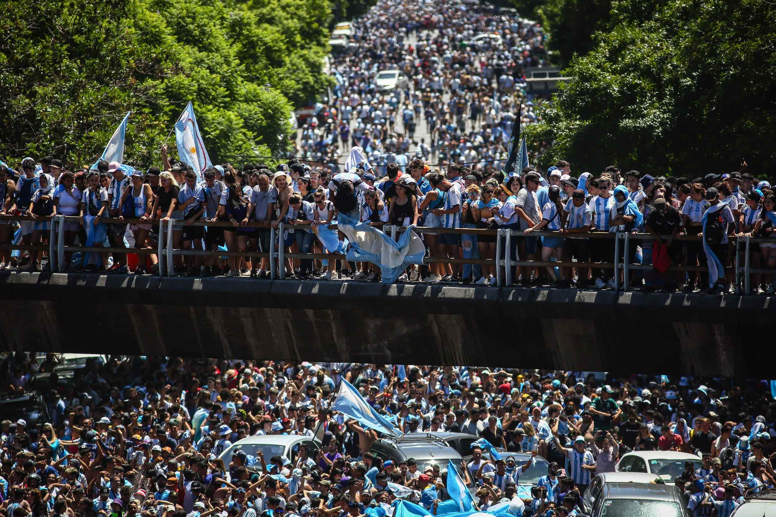 Argentinien WM-Feier