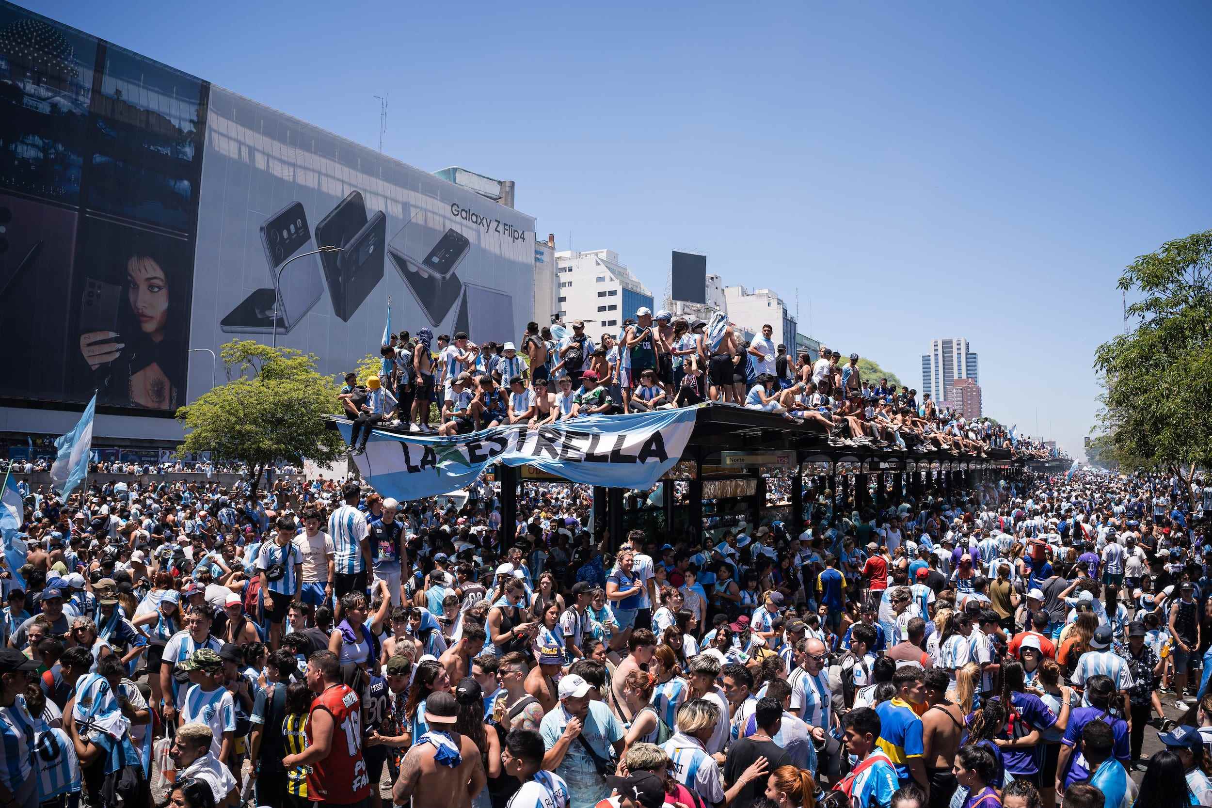 Argentinien WM-Feier