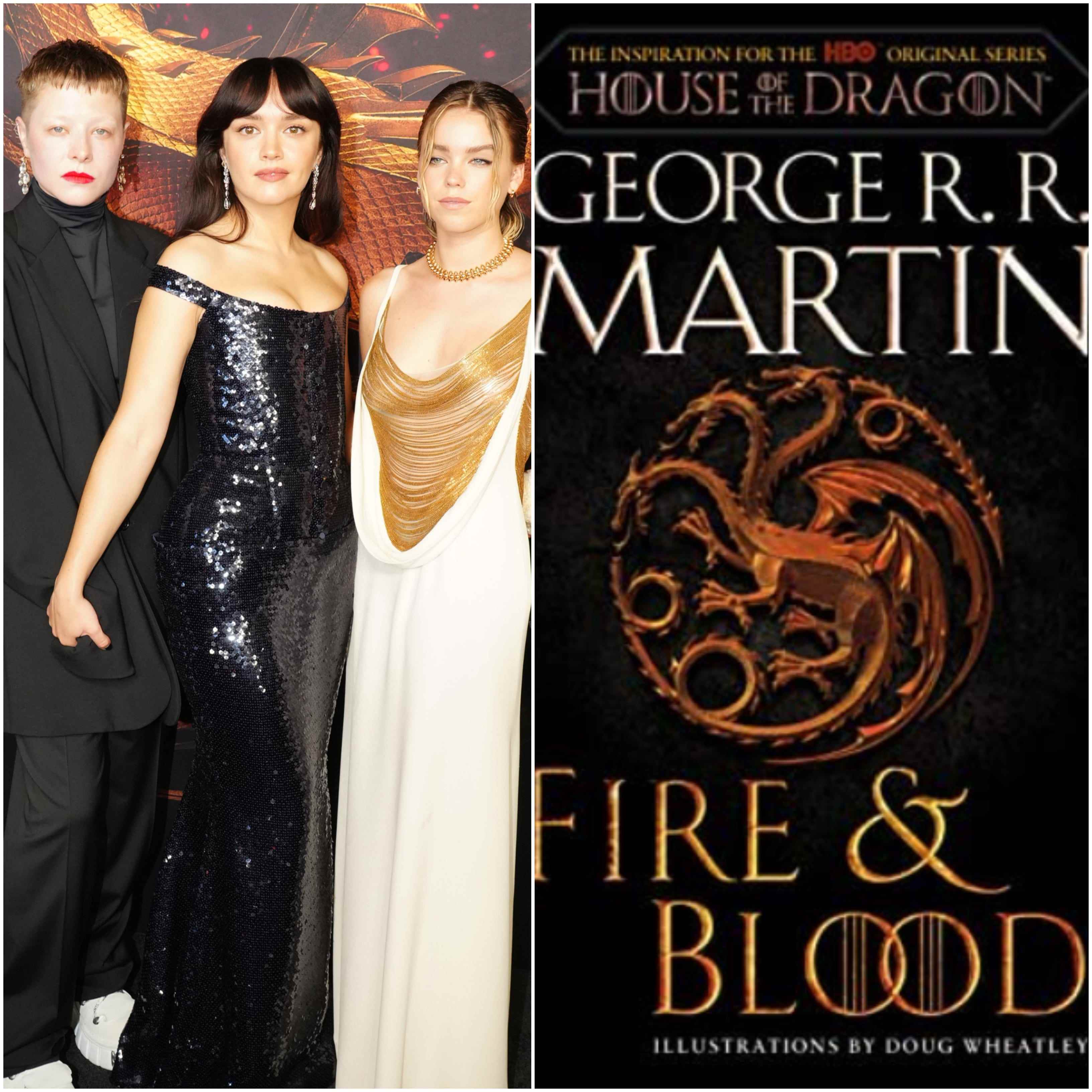 Die Stars von House of the Dragon: Fire and Blood Game of Thrones Bücher TV-Serie Juli 2022