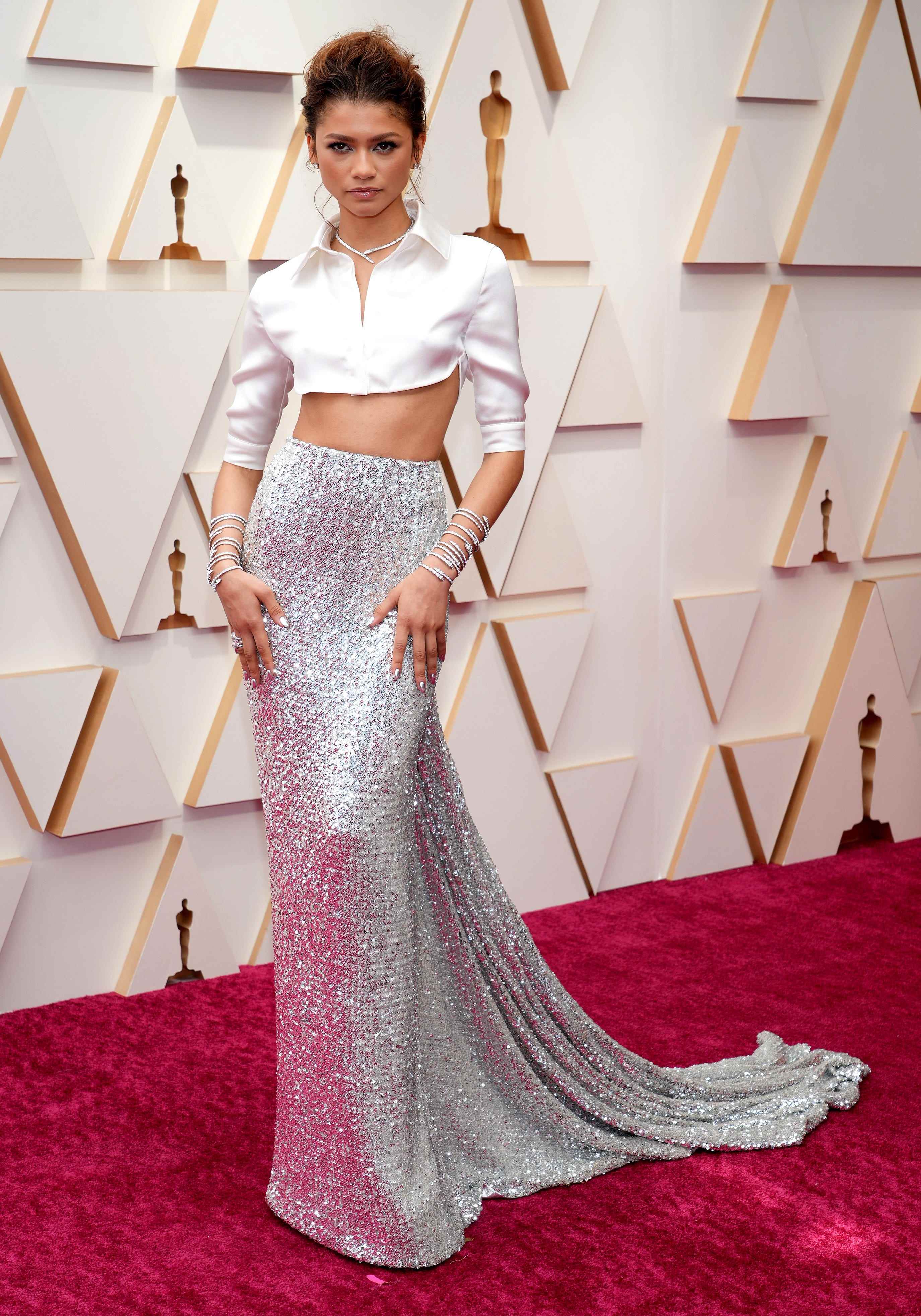 Zendaya bei den Oscars 2022.