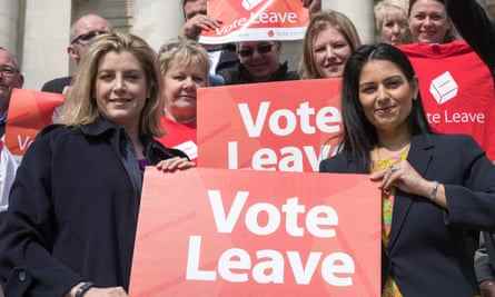 Penny Mordaunt und Priti Patel haben sich 2016 für Vote Leave eingesetzt.
