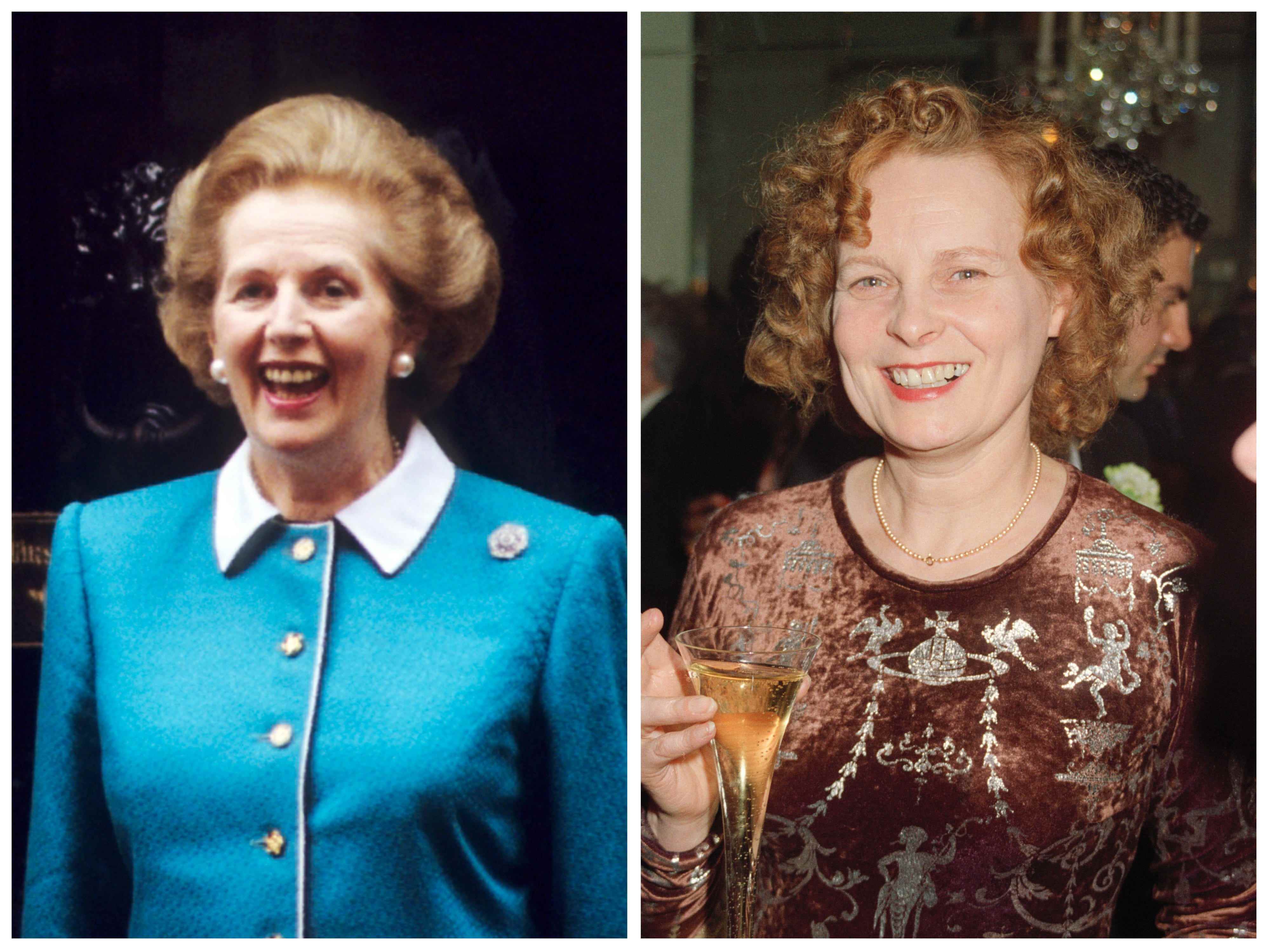 Margaret Thatcher und Vivienne Westwood