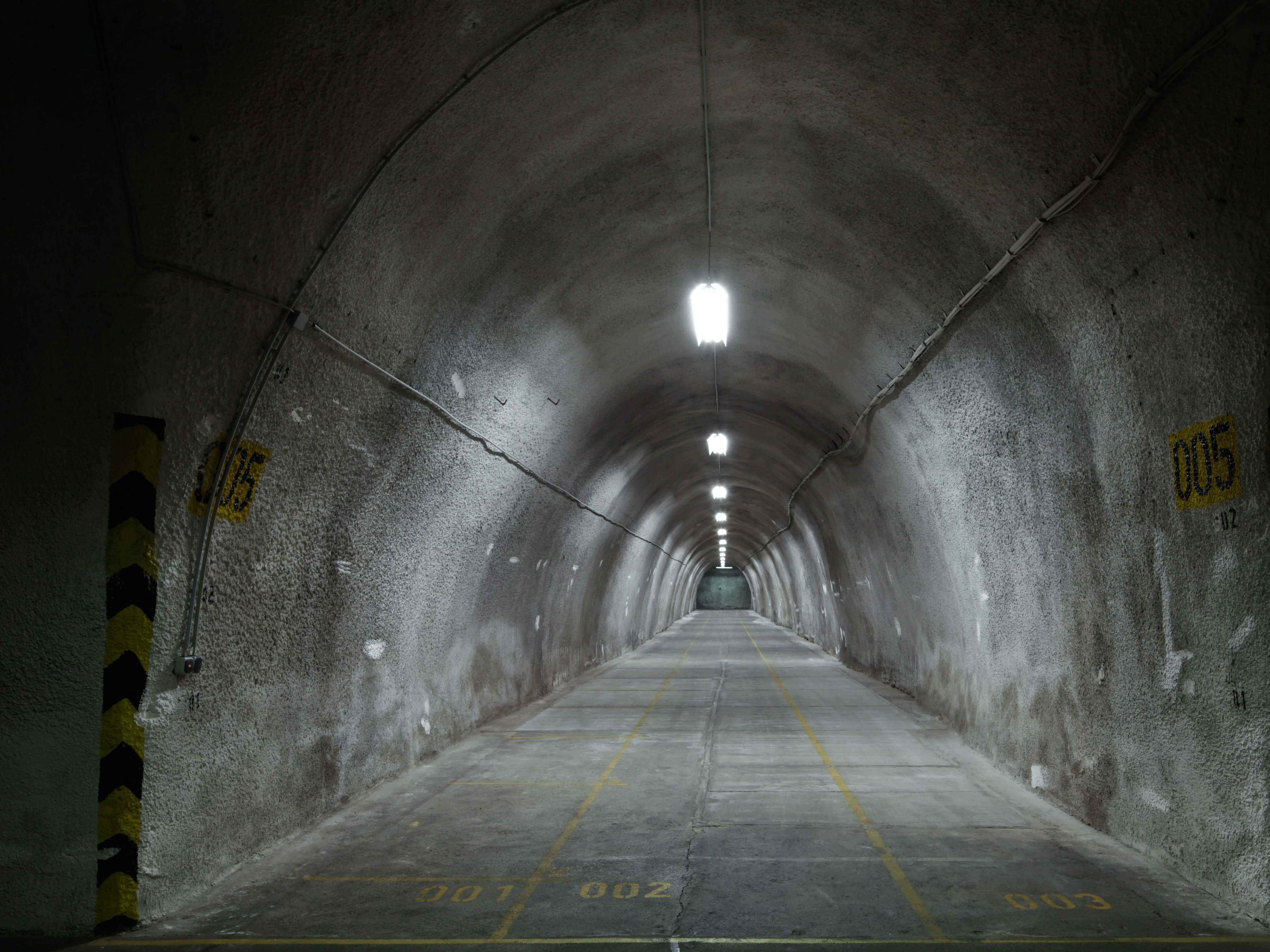 Vivos E1 Typischer Tunnel