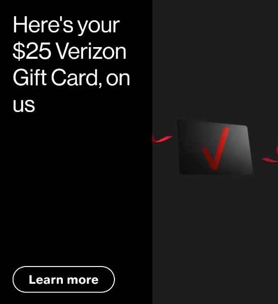 Verizon schenkt glücklichen Abonnenten eine Geschenkkarte im Wert von 25 $, die für verschiedene Dinge verwendet werden kann, einschließlich der monatlichen Rechnung - Einige glückliche Verizon-Kunden finden in der My Verizon-App eine Geschenkkarte im Wert von 25 $
