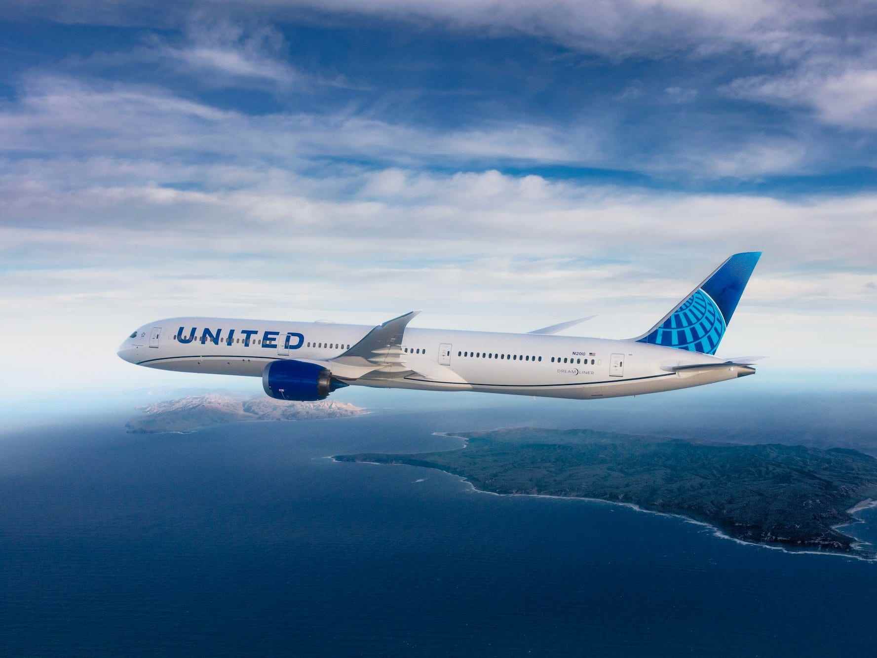 United-Airlines-Boeing 787.