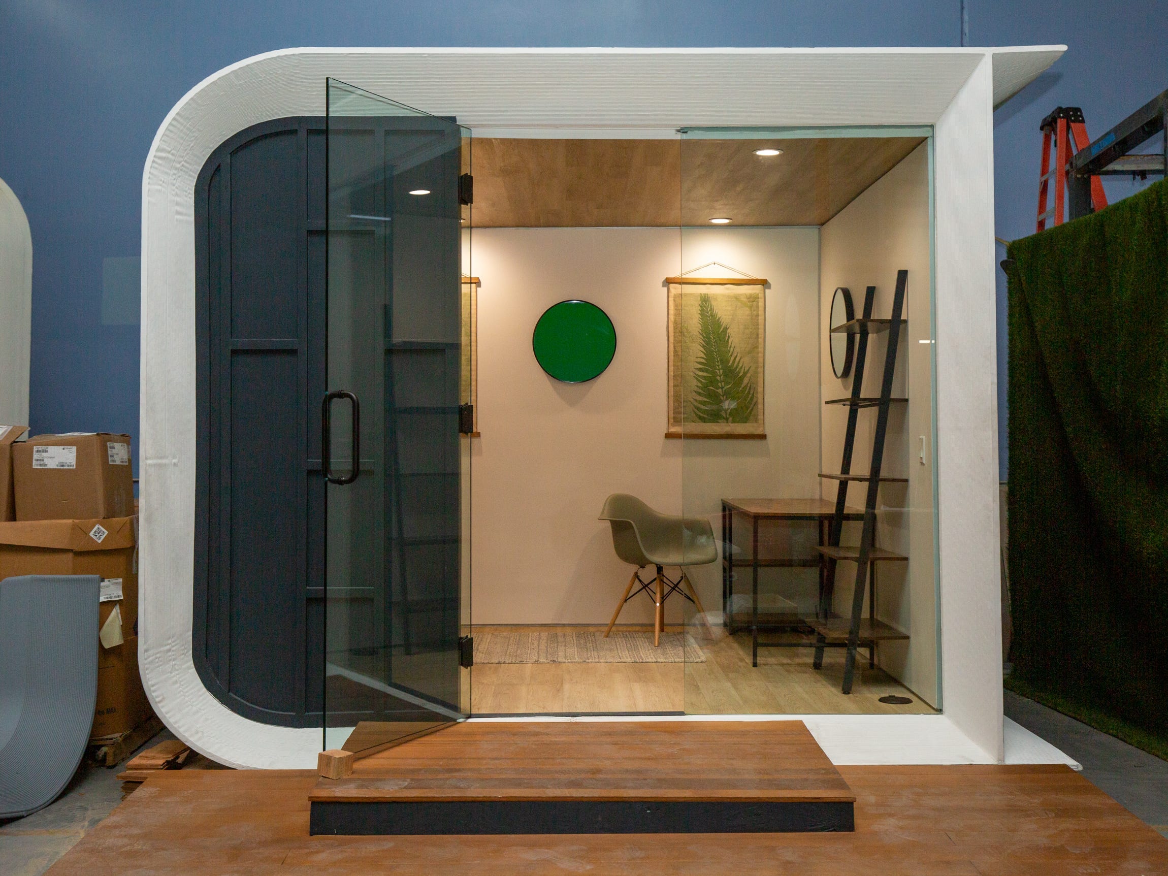 Das 3D-gedruckte winzige Haus von Azure Printed Homes