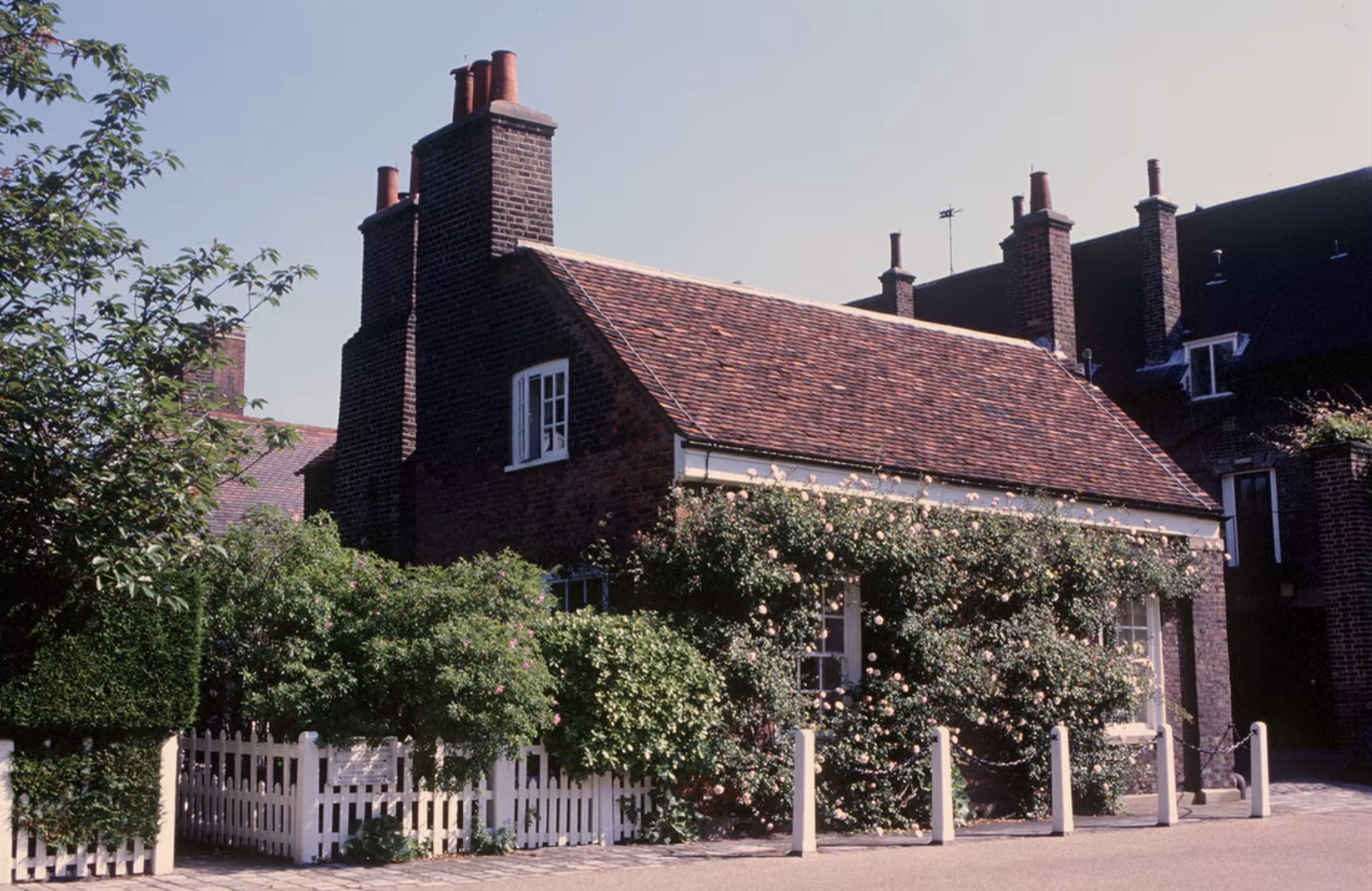 Das Äußere des Nottingham Cottage.
