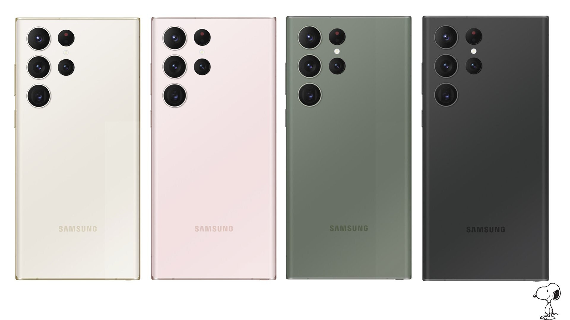 Galaxy S23 Ultra-Farben – Neue Bilder zeigen alle Farboptionen für die Galaxy S23-Reihe