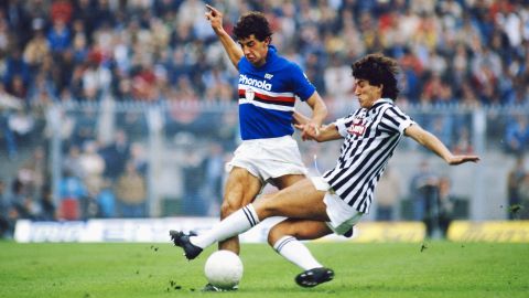 Gianluca Vialli ist eine Ikone bei Sampdoria.