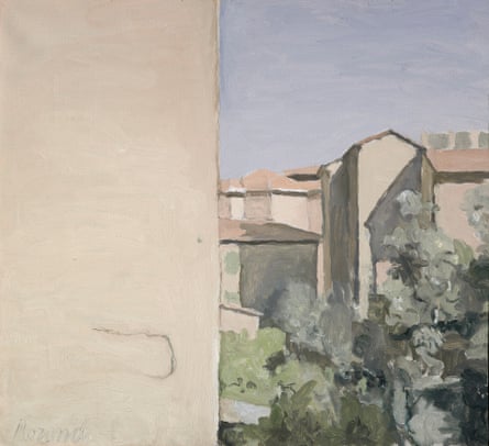 Hof an der Via Fondazza von Giorgio Morandi (1954)