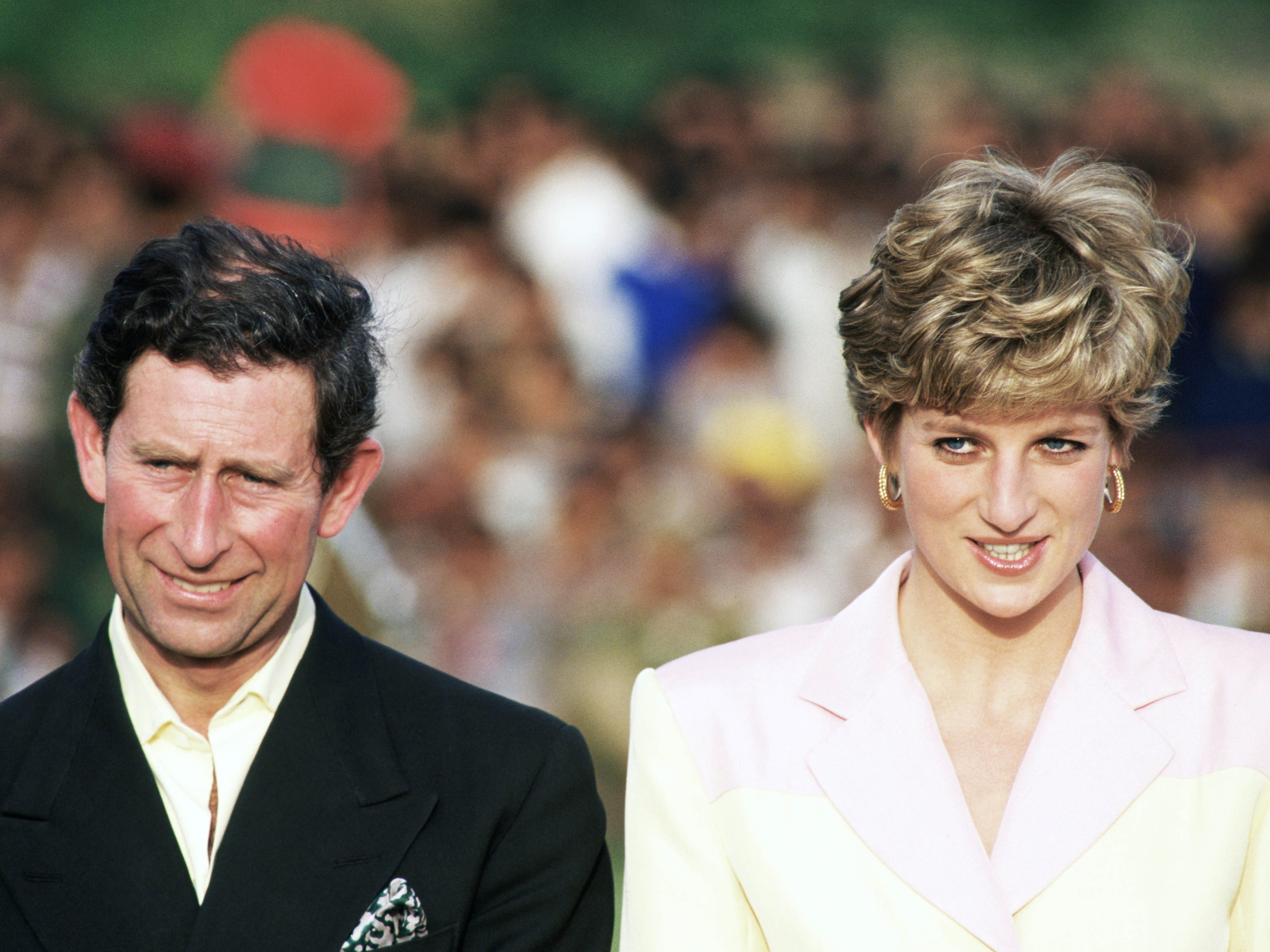 Prinz Charles und Prinzessin Diana am 13. Februar 1992