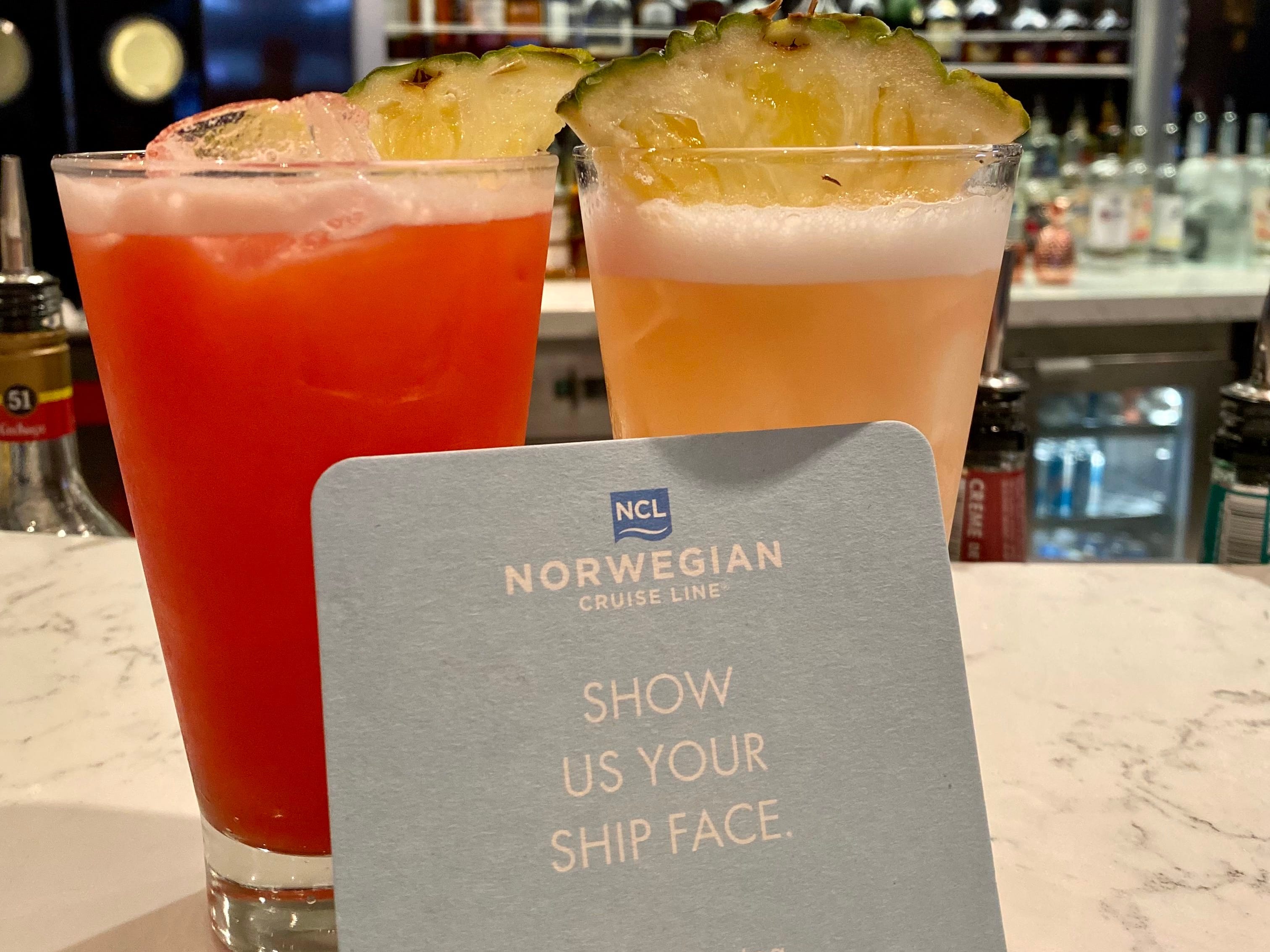 Cocktails auf dem norwegischen Kurzurlaub