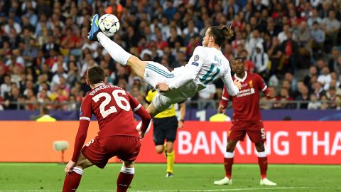 Bale erzielte 2018 eines der besten Tore im Finale der Champions League. 