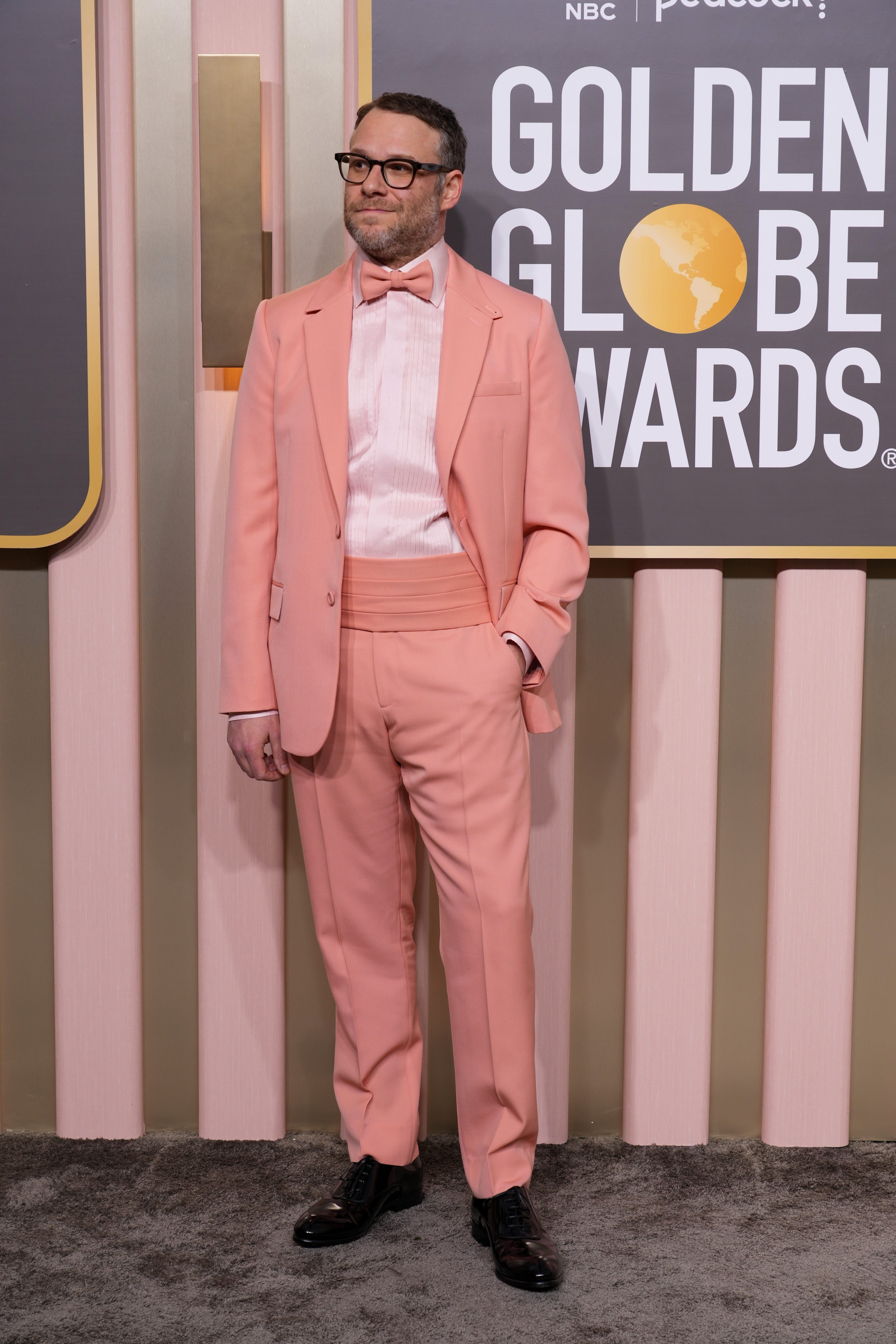 Seth Rogen nimmt am 10. Januar 2023 in Beverly Hills, Kalifornien, an den 80. jährlichen Golden Globe Awards im The Beverly Hilton teil.