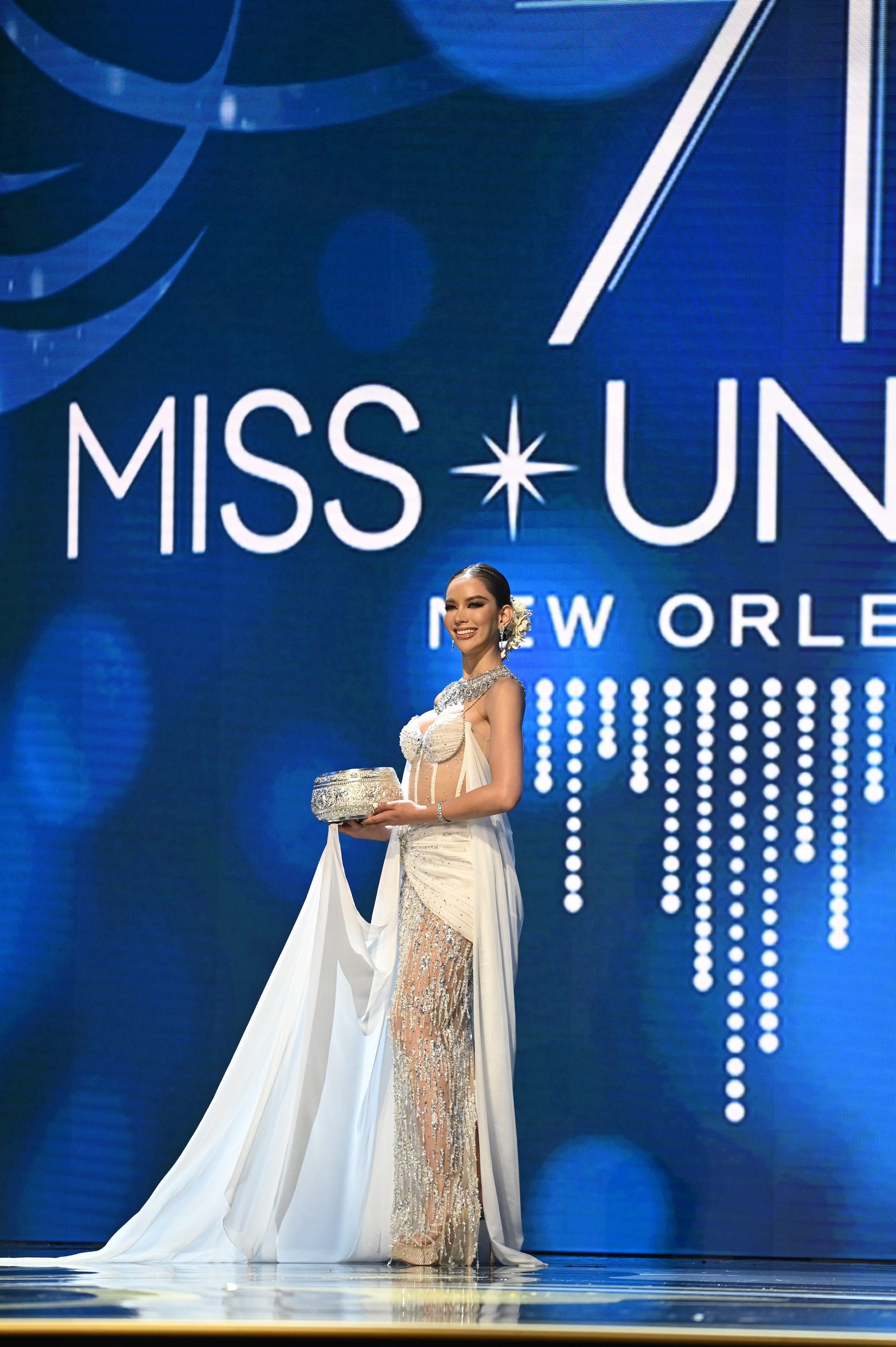 Miss Thailand im Miss Universe-Kostümwettbewerb 2023.