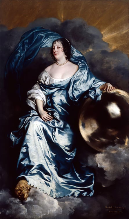 Rachel de Ruvigny, Gräfin von Southampton, als Fortune, um 1638 von Anthony Van Dyck