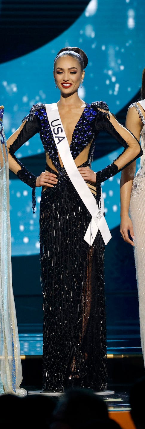 Miss USA nimmt am 71. jährlichen Miss Universe-Wettbewerb teil.