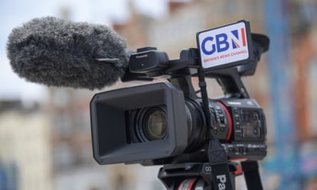 Eine Kamera von GB News