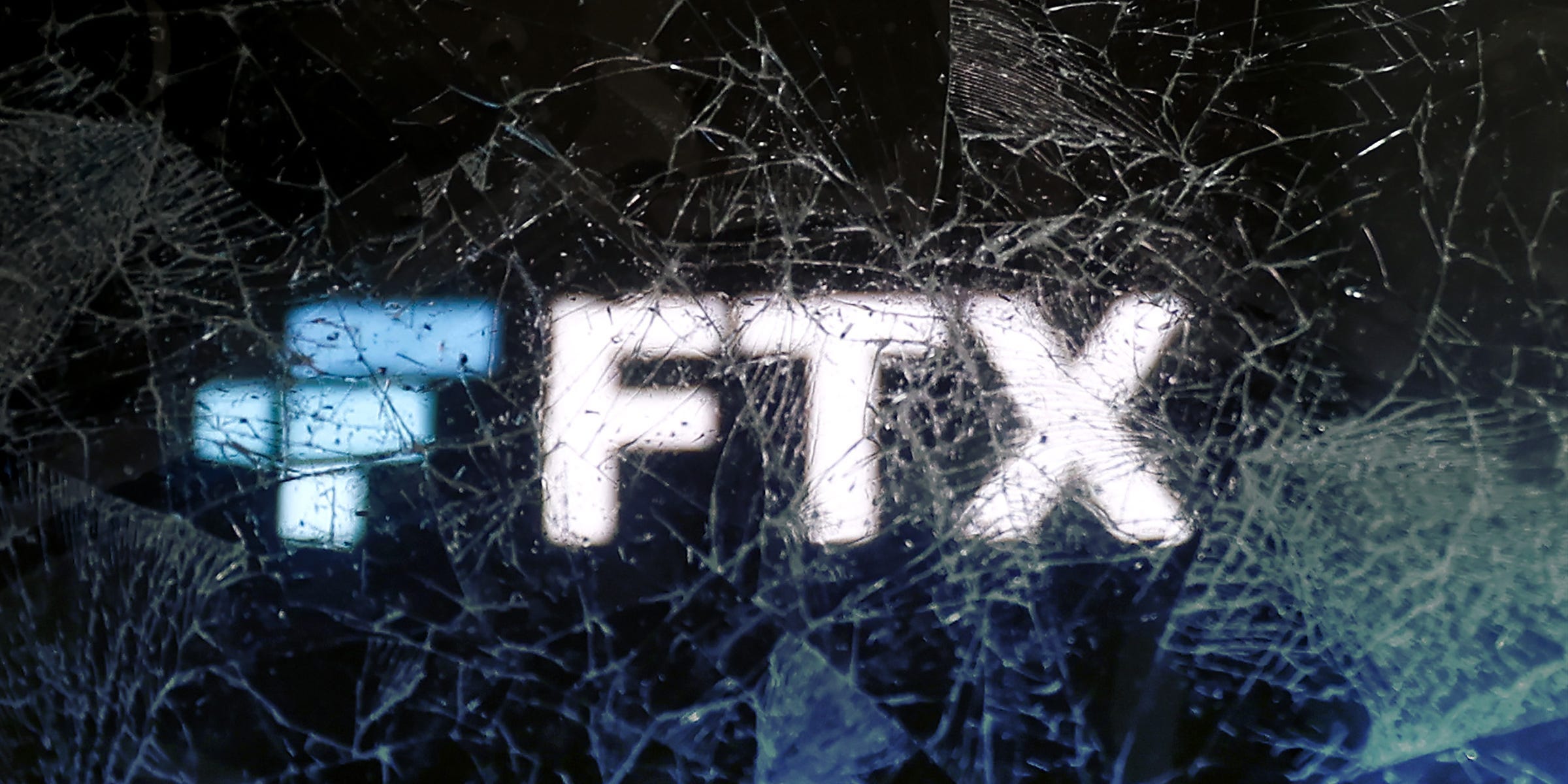 Zerschmettertes FTX-Logo