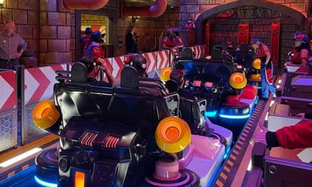 Park and Ride … das Mario Kart-Fahrgeschäft bietet Augmented Reality