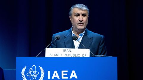 Irans Nuklearchef Mohammad Eslami im September 2022.