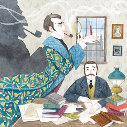 Arthur Who Wrote Sherlock von Linda Bailey, illustriert von Isabelle Follath.