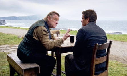 Brendan Gleeson und Colin Farrell in „Die Banshees von Inisherin“.
