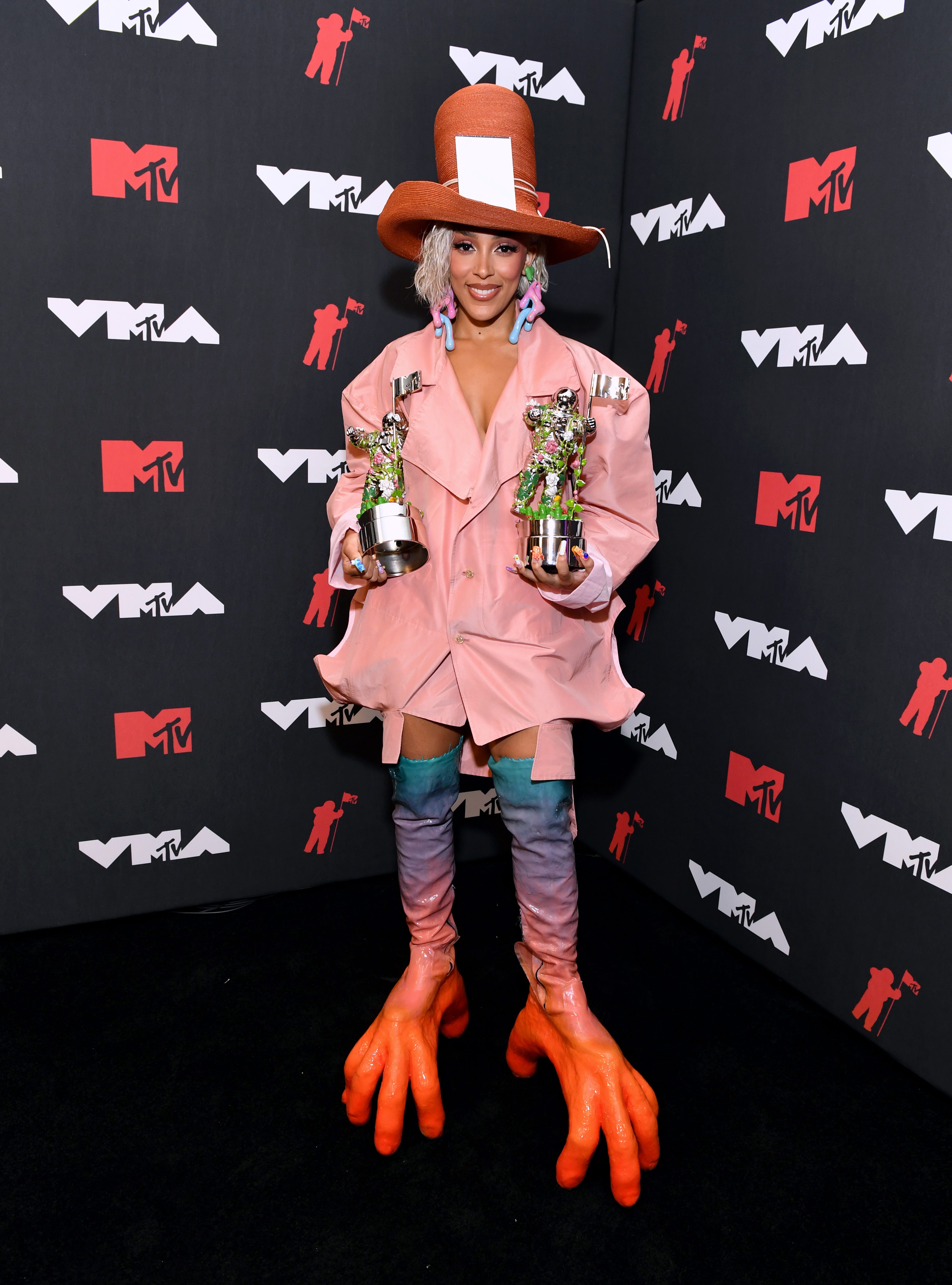 Doja Cat nimmt am 12. September 2021 an den MTV Video Music Awards teil.