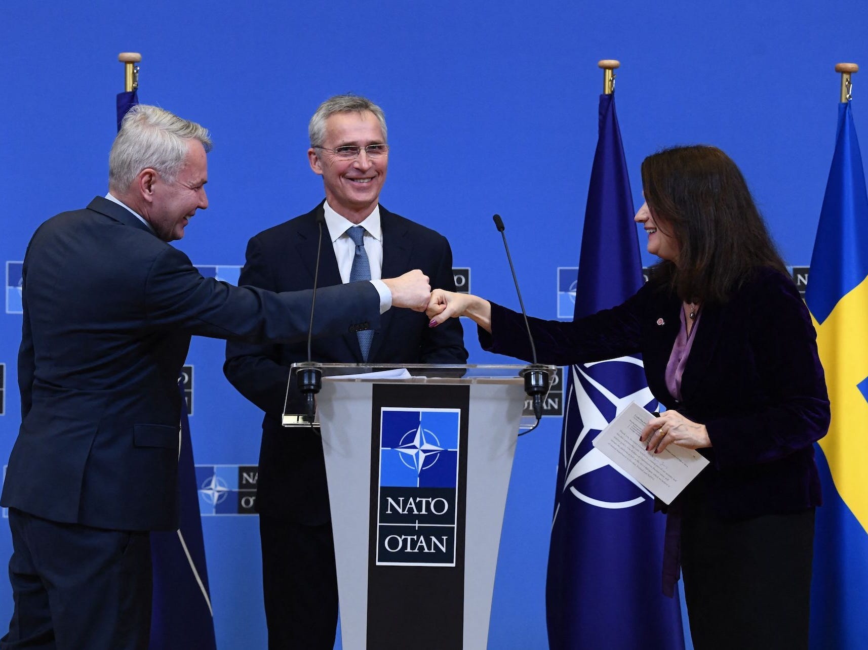 NATO-Finnland-Schweden-Treffen