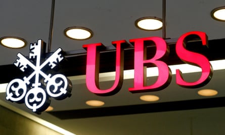 Das Logo der Schweizer Bank UBS