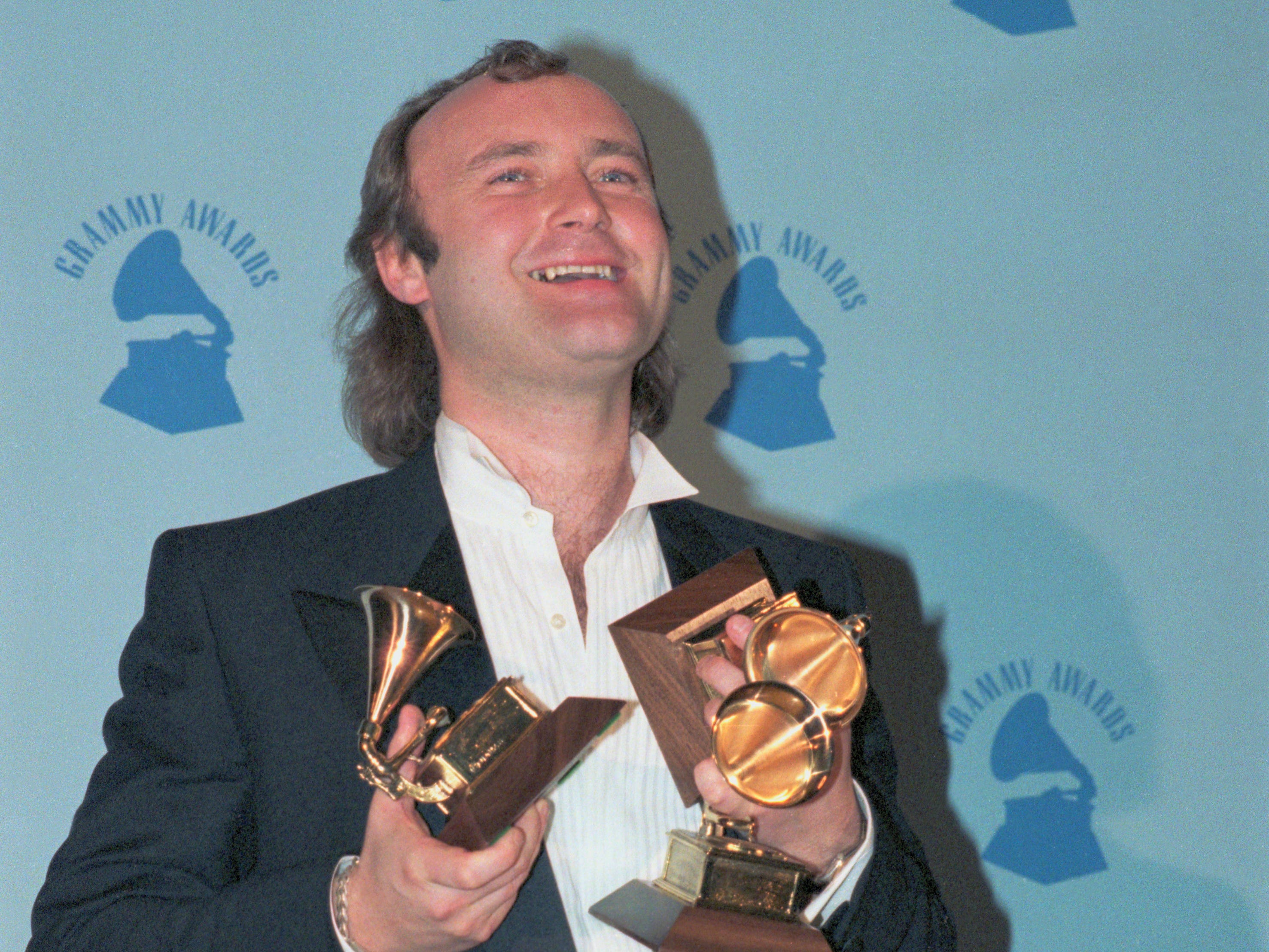 Phil Collins bei den Grammy Awards 1986