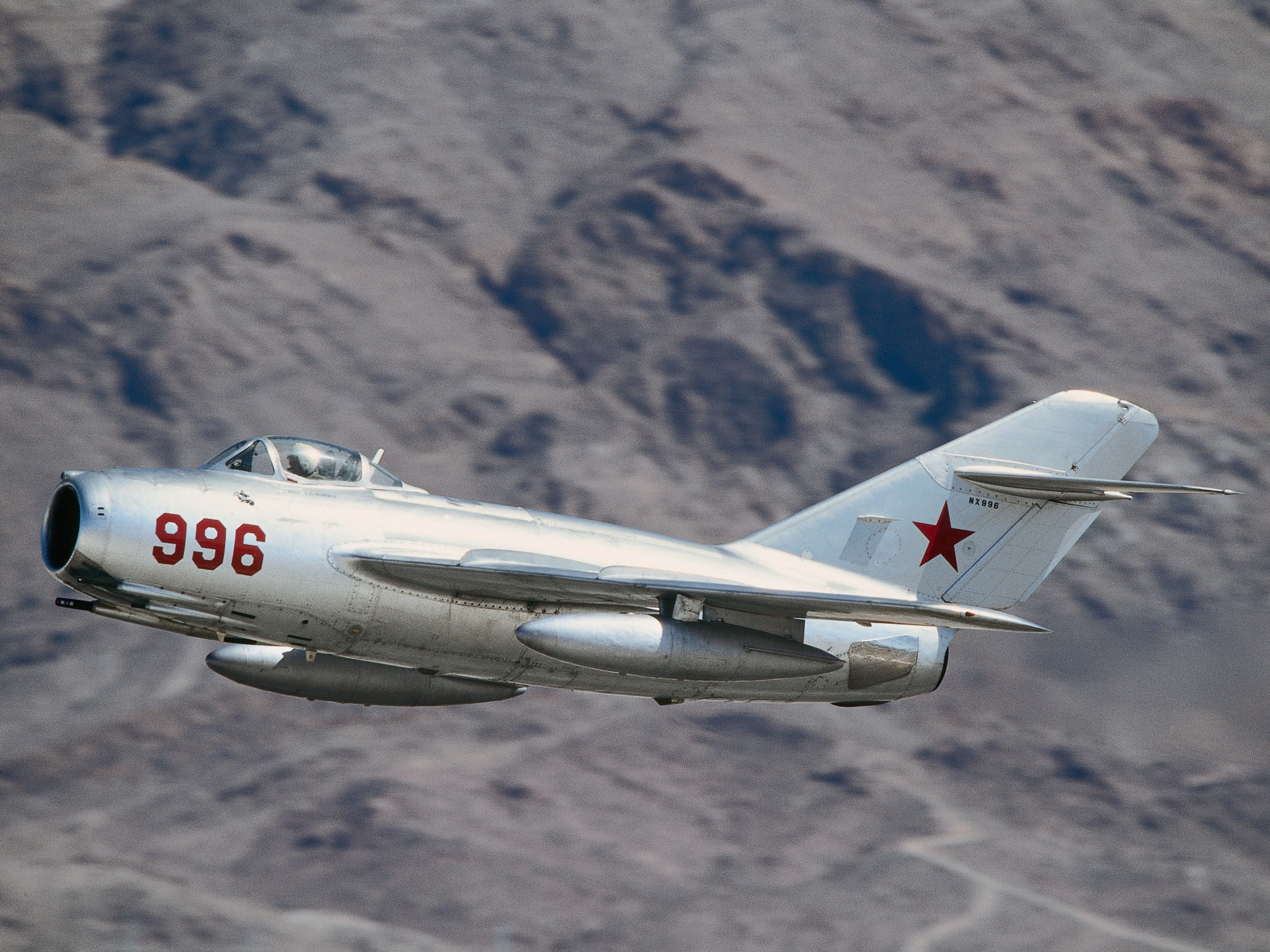 Eine MiG-15 der Sowjetunion.