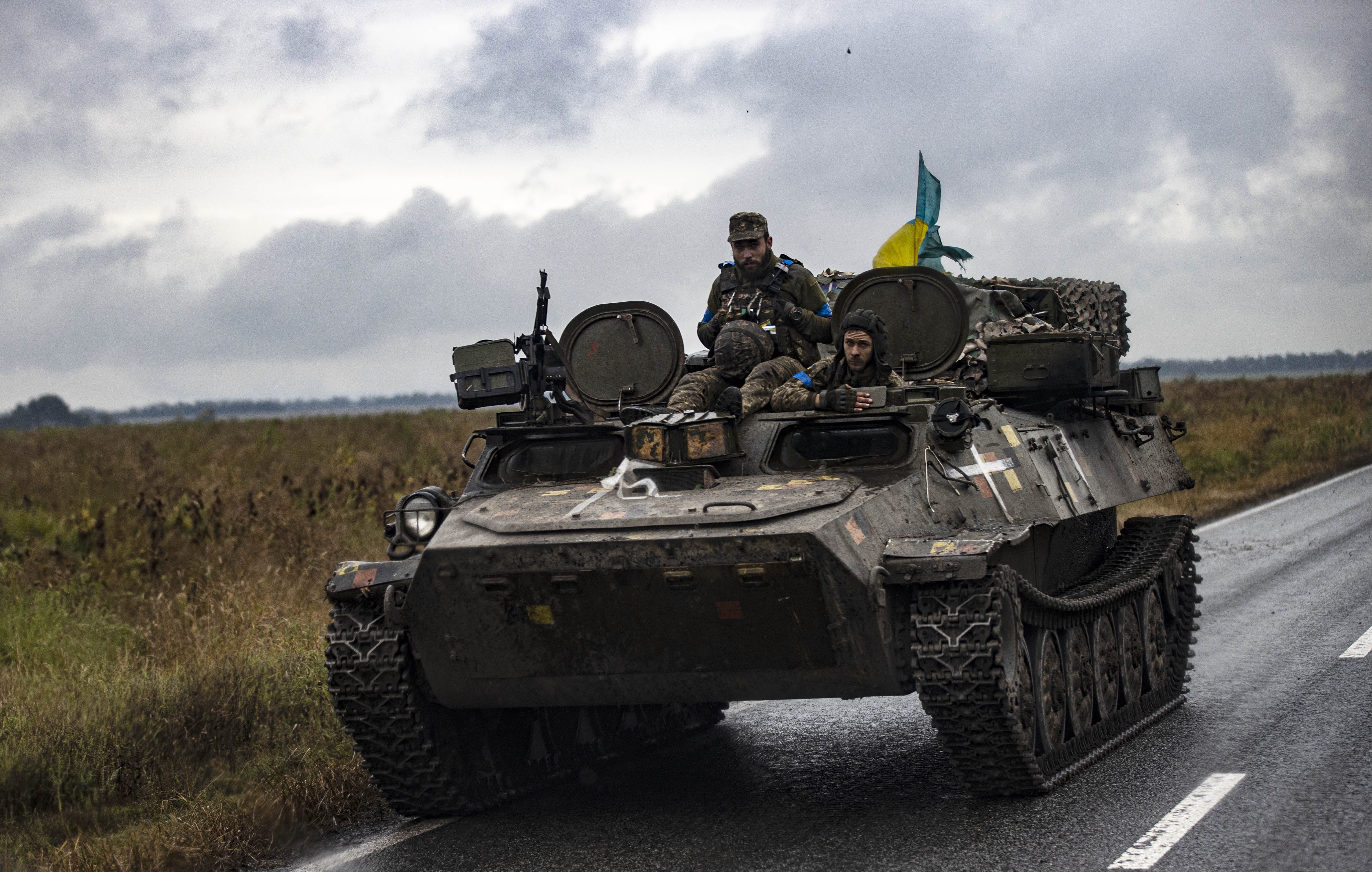 Ukrainische Soldaten