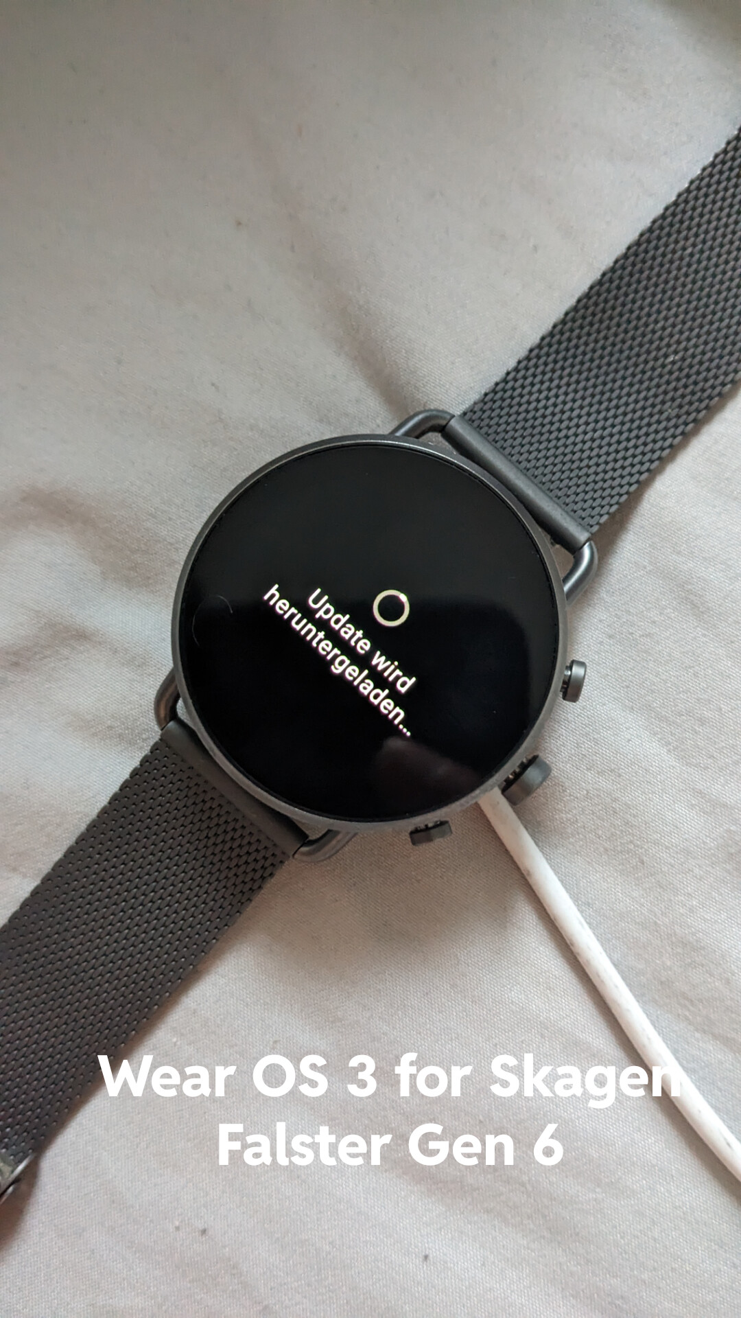 u/nerosius (Reddit) – Die Skagen Falster Gen 6 Smartwatch erhält ihr lang erwartetes Wear OS 3-Update