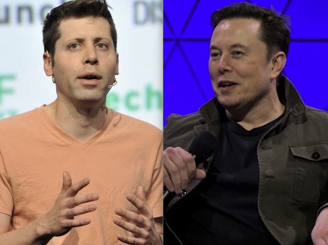 OpenAI-CEO Sam Altman und Elon Musk