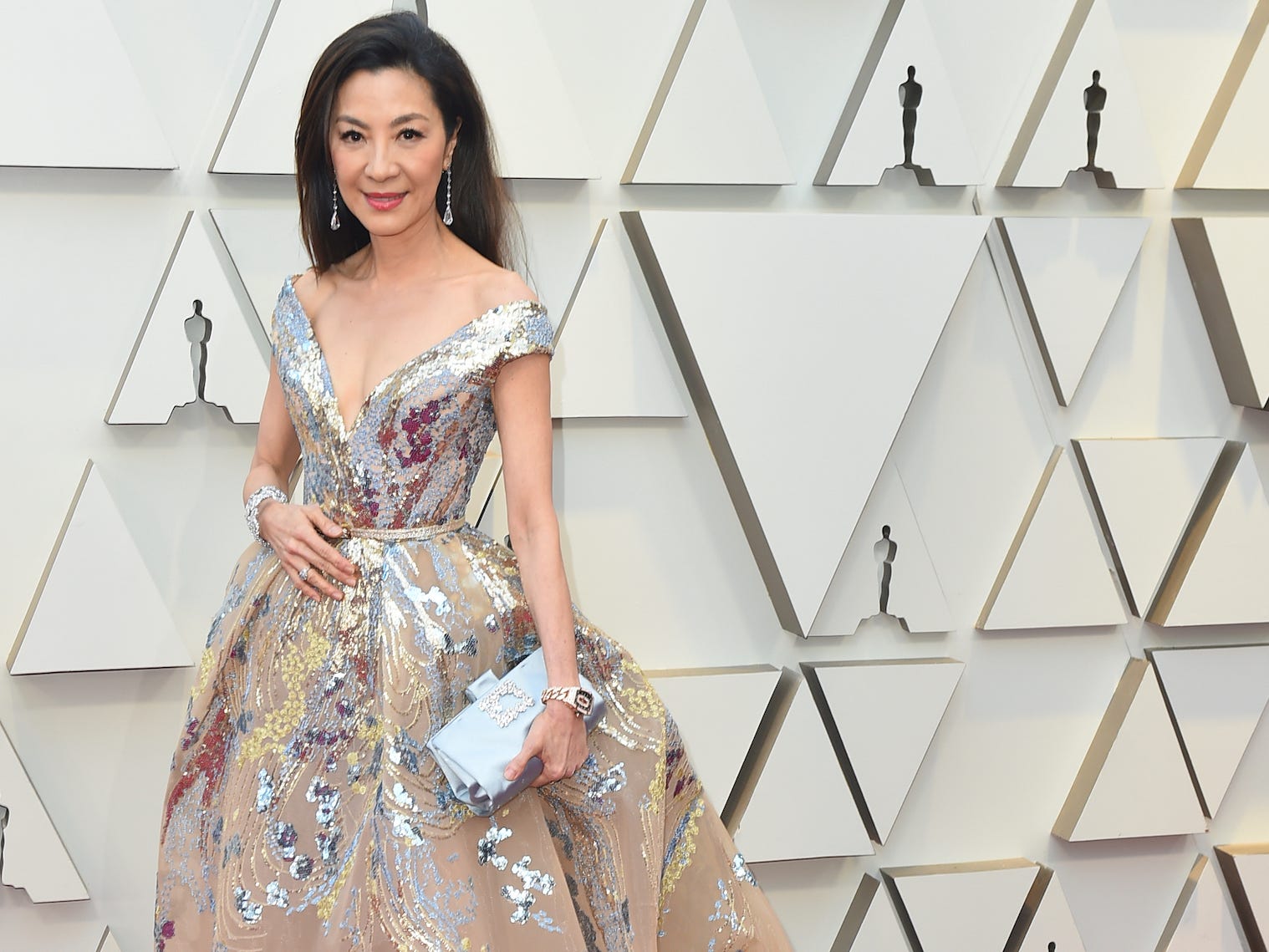 Michelle Yeoh nimmt an den Oscars 2019 teil.