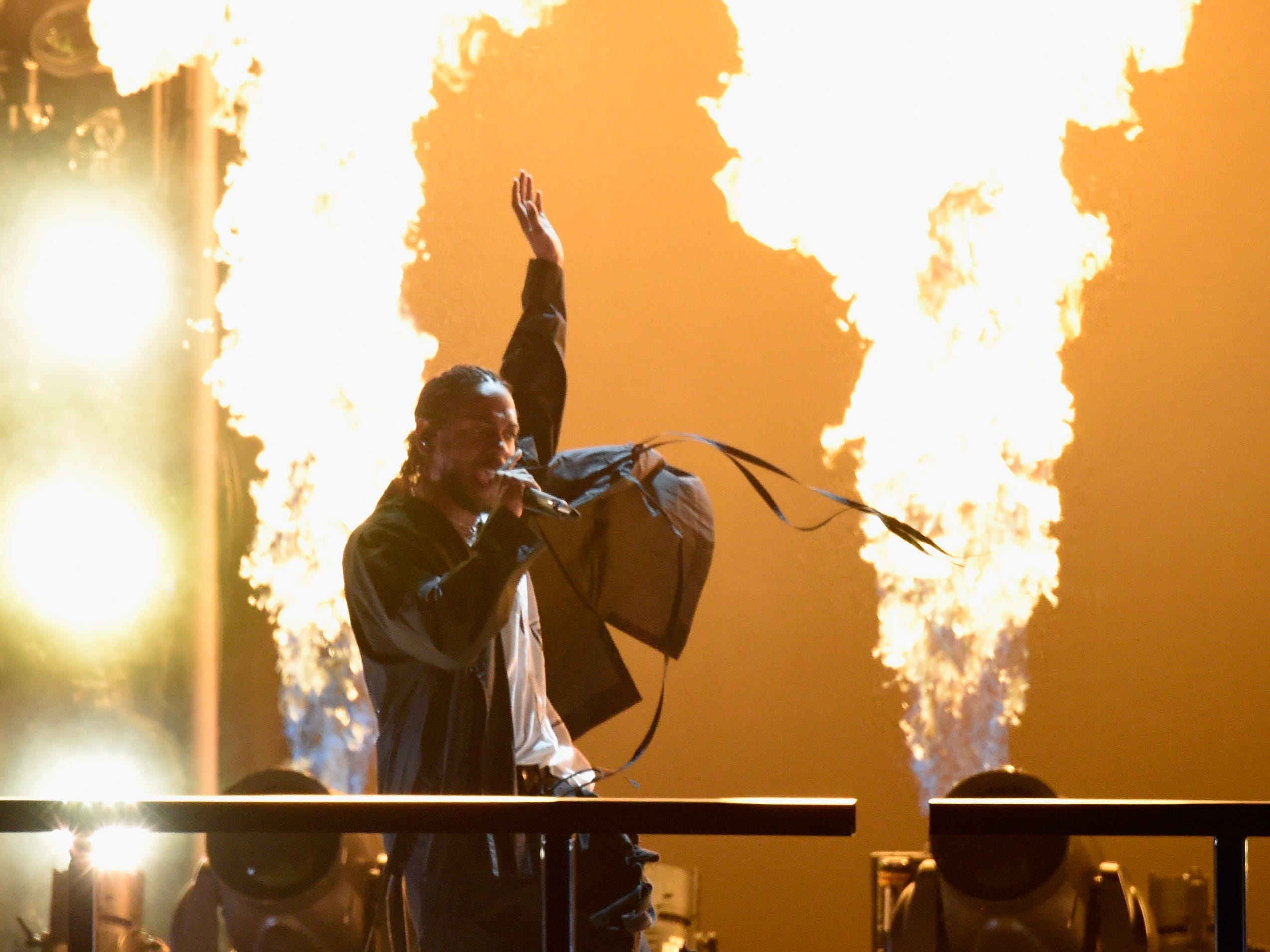 Kendrick Lamar bei den Grammys 2018.