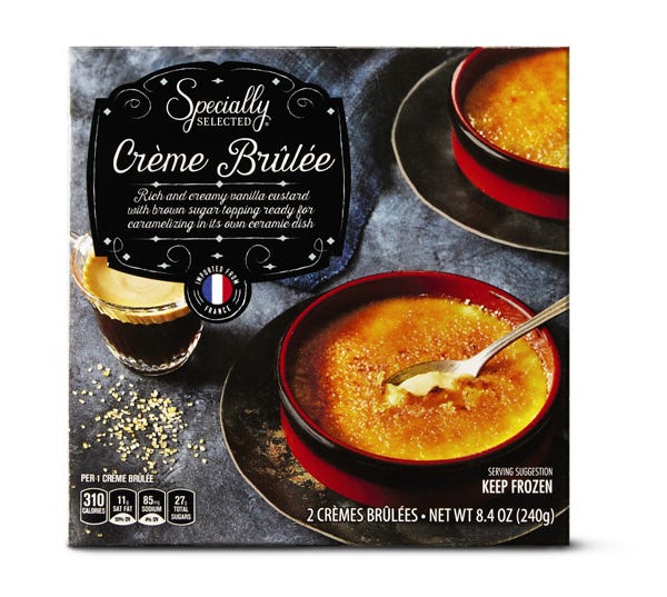 Ausgewählte Crème Brûlée